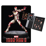 Iron Man 3 Movie Mark 42 1:9 Scale Action Hero Vignette Pre-Assembled Model Kit